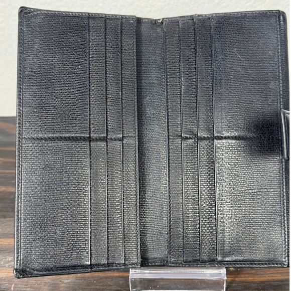 YSL Saint Laurent Paris Y Line Calfskin Leather Long Wallet - Picture 6 of 14